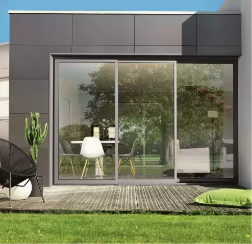 Porte fenêtre aluminium vitrée K-Line