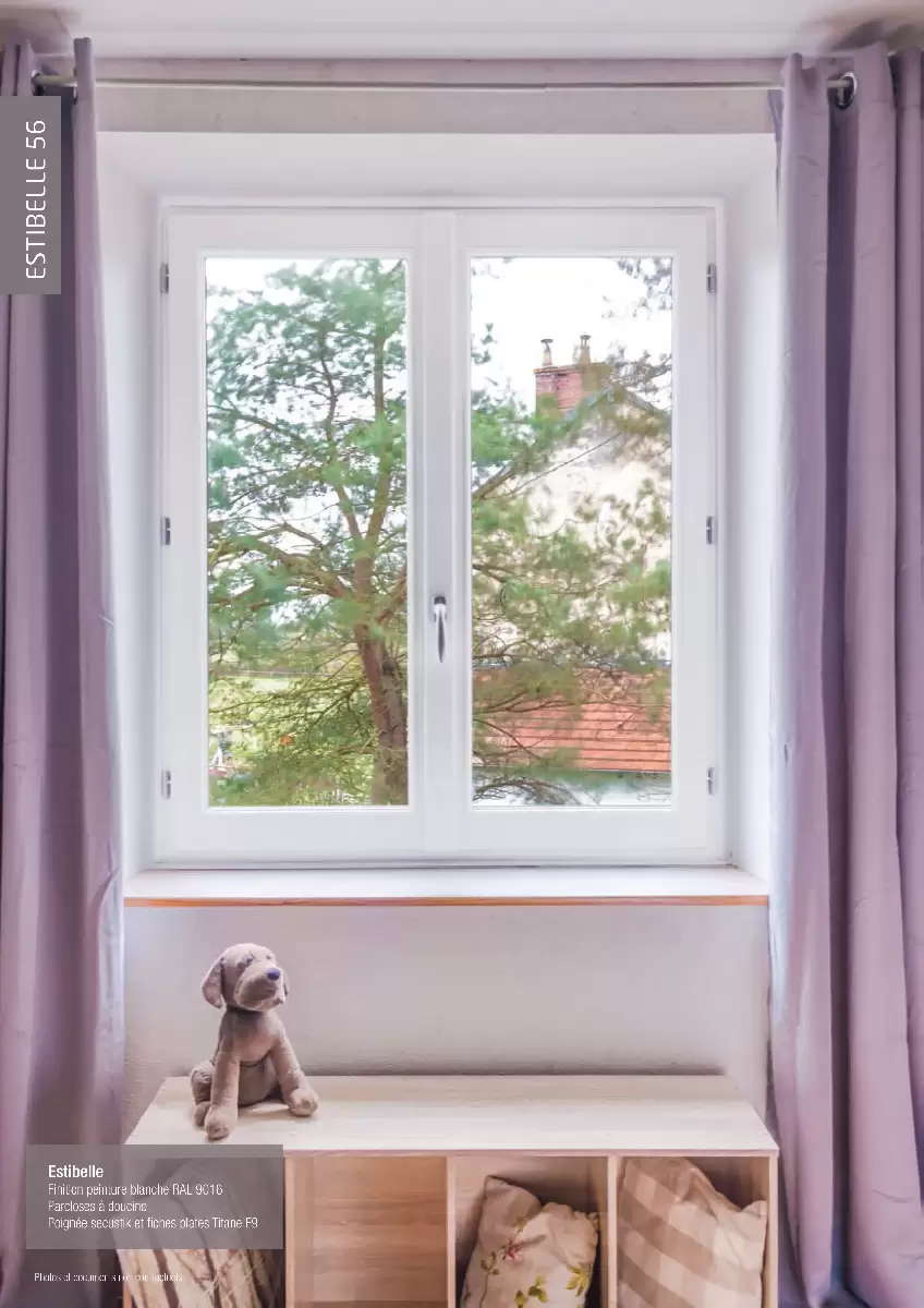 Fenêtre Atulam tradilou petits carreaux sur mesure Fenêtre Atulam tradilou petits carreaux sur mesure