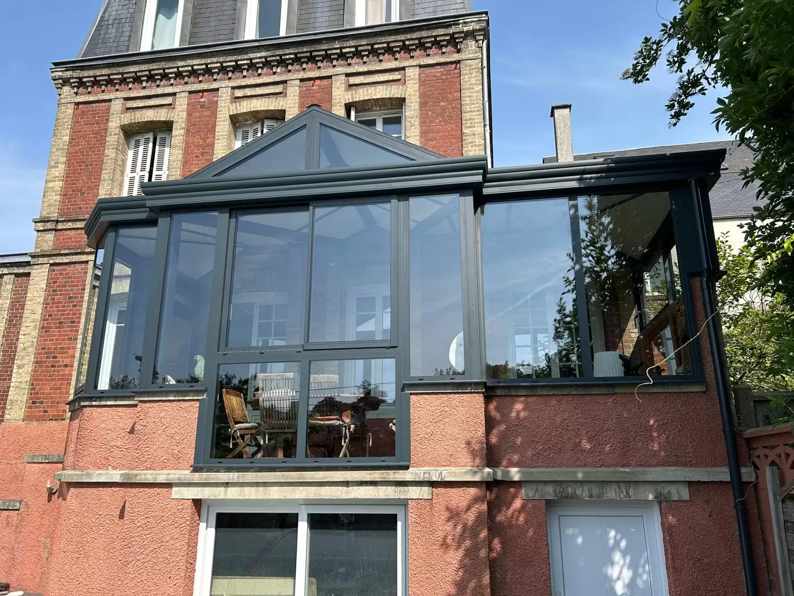 INSTALLATION D'UNE VERANDA SUR MESURE SUR LA COMMUNE DE ROUEN INSTALLATION D'UNE VERANDA SUR MESURE SUR LA COMMUNE DE ROUEN