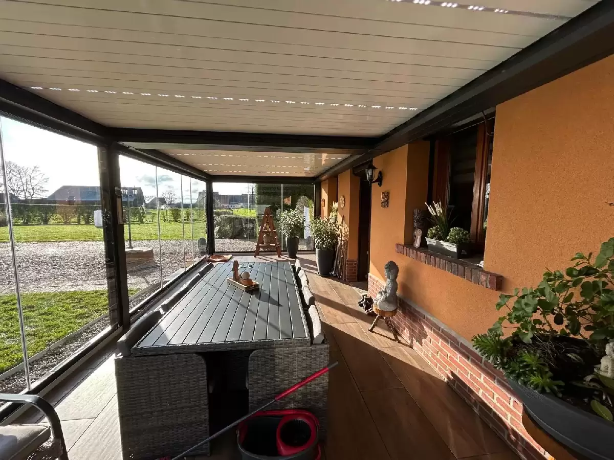 Vérandas, pergolas et SPA - PERGOLA BIOCLIMATIQUE LA VIEUX RUE Vérandas, pergolas et SPA - PERGOLA BIOCLIMATIQUE LA VIEUX RUE