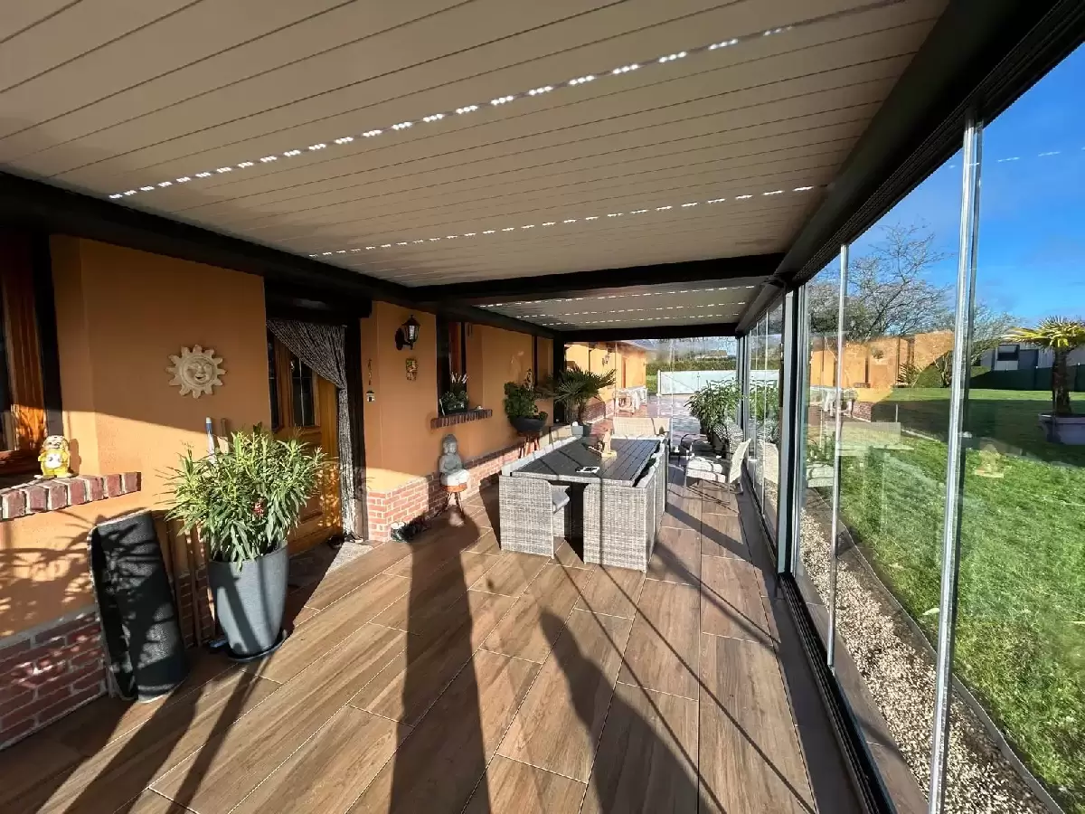 Vérandas, pergolas et SPA - PERGOLA BIOCLIMATIQUE LA VIEUX RUE Vérandas, pergolas et SPA - PERGOLA BIOCLIMATIQUE LA VIEUX RUE