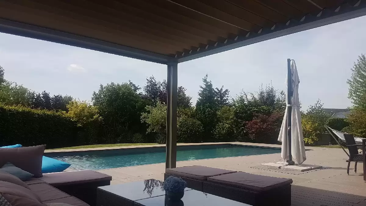 Vérandas, pergolas et SPA - Pergola bioclimatique sur SAINT MARTIN DU VIVIER 76160 Vérandas, pergolas et SPA - Pergola bioclimatique sur SAINT MARTIN DU VIVIER 76160