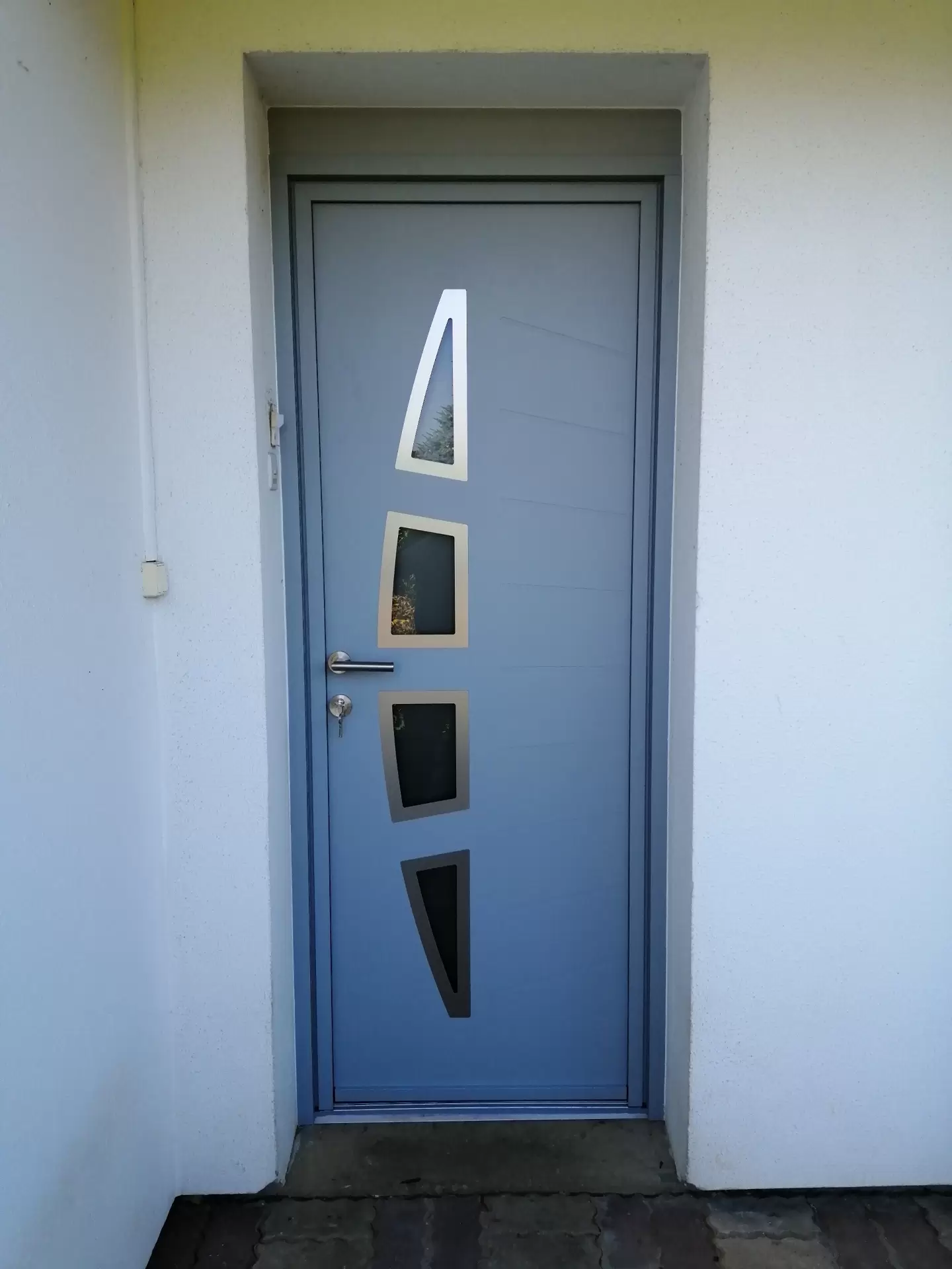 Miroiterie et menuiserie - PORTE D ENTREE KLINE CONTEMPORAINE