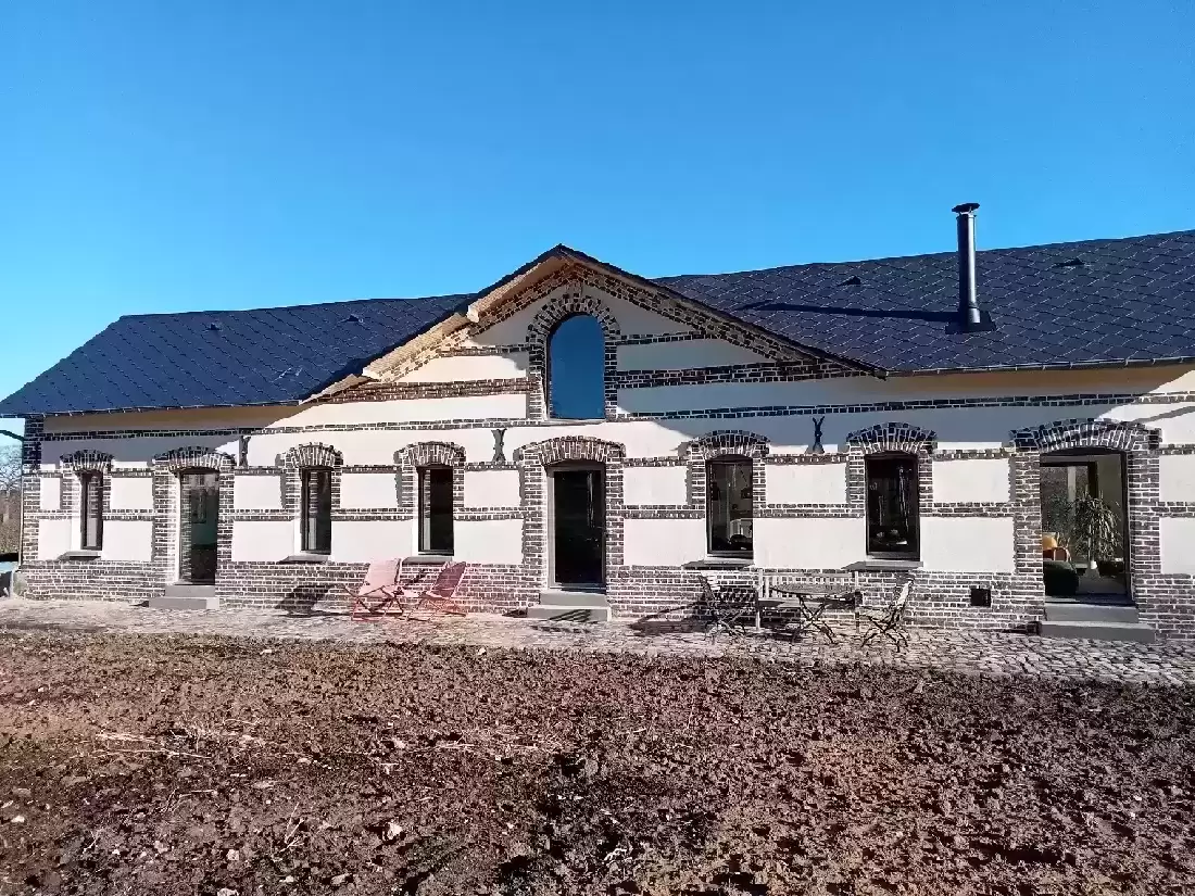 Rénovation et pose de plusieurs fenêtres aluminium Kline par Dutheil Rouen