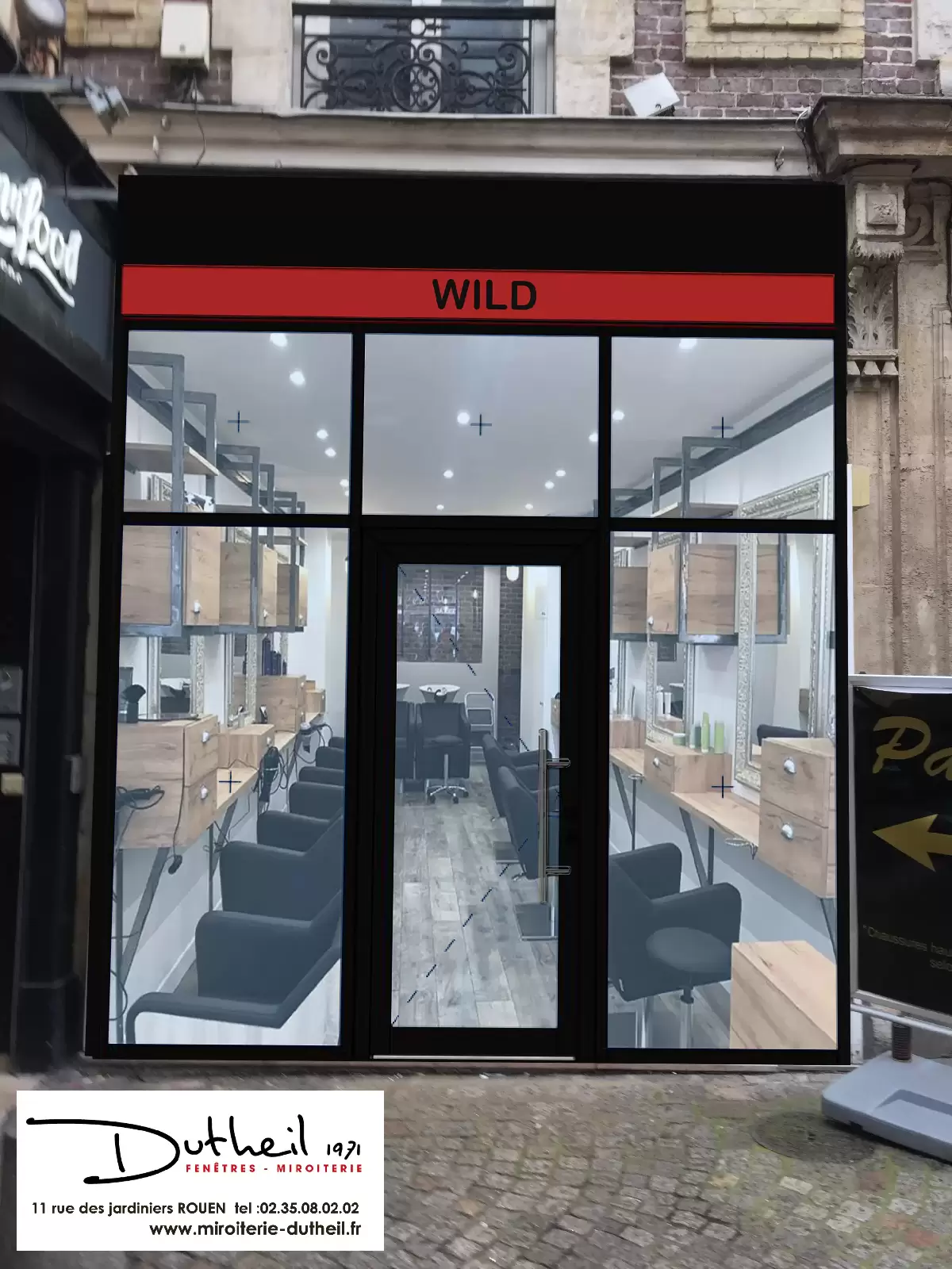 Miroiterie et menuiserie - Installation ou remplacement de votre façade de magasin Miroiterie et menuiserie - Installation ou remplacement de votre façade de magasin